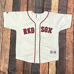 Jacoby Ellsbury Boston Red Sox Stitched MLB Baseball Boys Kids Jersey